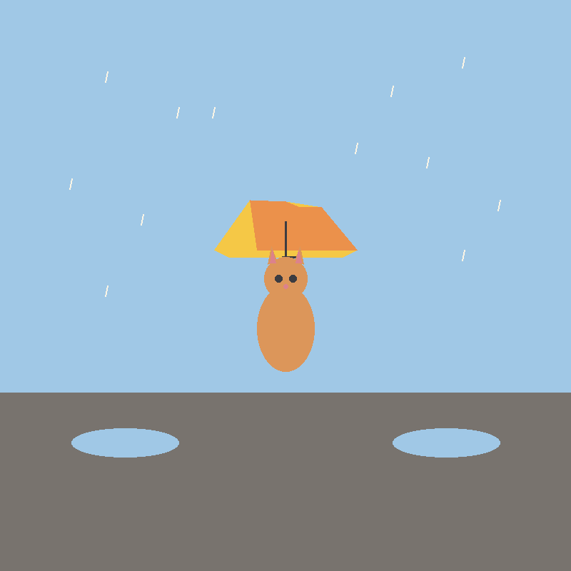 下雨天