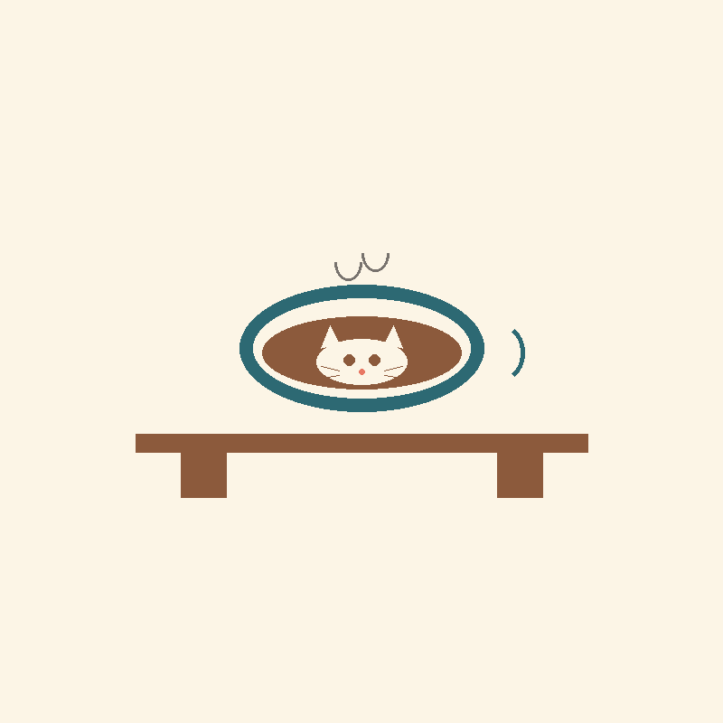 猫咖啡拉花